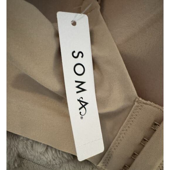 SOMA ENBLISS Wireless Bra Porcelain Size 40 DDD - Picture 3 of 5